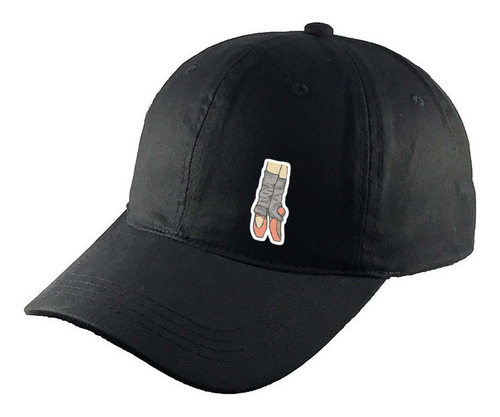 Gorra Clasica Algodón Negra Ballet Rr76