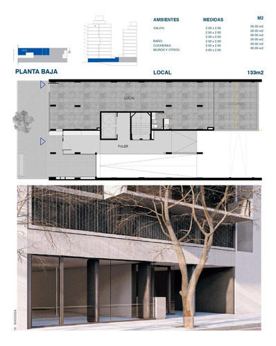 Departamento 2 Ambientes, Amenities - Juan M. De Rosas 1100 - Martin Rosario | Venta