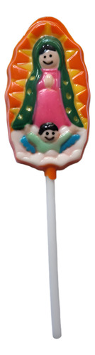 Figura De Virgen De Guadalupe De Chocolate Paleta (docena)
