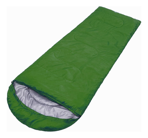 Saco De Dormir Colchonete Camping Pesca Impermeável C/ Bolsa Cor Verde