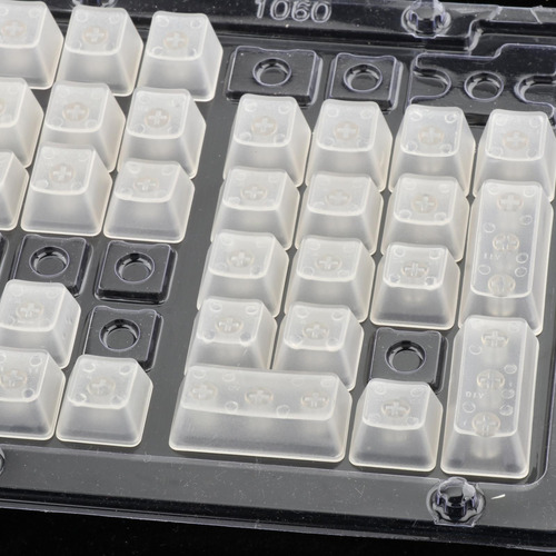 Keycaps De 104 Teclas Diy Totalmente Transparente