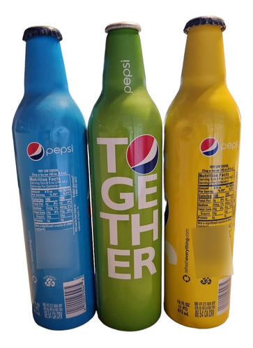 Botella De Alumiño Pepsi De Usa Edicion Muy Lmiitada
