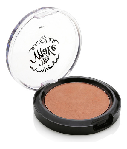 Blush Compacto Alta Pigmentação My Make 4g Tom Da Maquiagem N2 - Natural