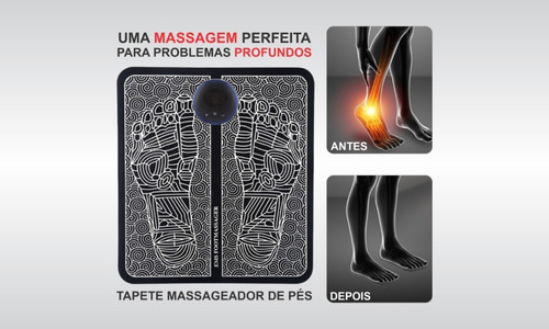 Imagem 9 de 10 de Tapete Massageador Para Os Pés | Tapete Massageador Ems