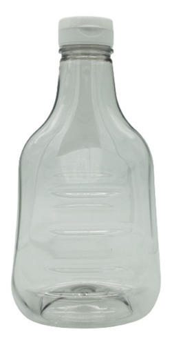 Botella Pet Squeeze 1lt Con Tapa Fliptop Y Liner (10 Pza)