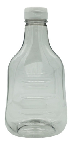 Botella Pet Squeeze 1lt Con Tapa Fliptop Y Liner (10 Pza)