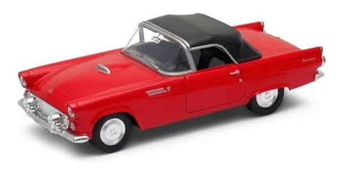 Ford Thunderbird 1955  Welly 1:34  Rojo 42366 Canalejas