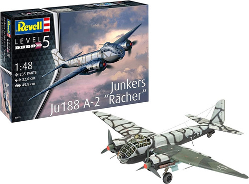 Avión Junkers Ju188 A-2  Rächer  1/48 Model Kit Revell