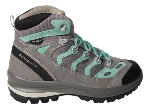 Bota Montaña Berrendo 1411 Mujer Gris Waterproof Vibram Dama