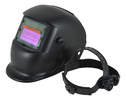 Mascara Solda Automatica Digital Escurecimento Regulavel Cor Preto Liso