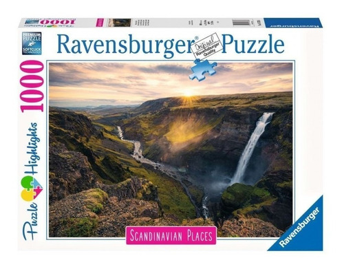 Puzzle 1000 Pz- Cascada De Haisfoss   - Ravensburger 167388