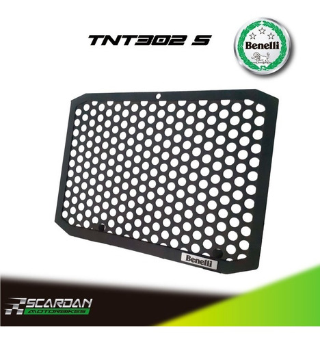 Cubre Radiador Benelli Tnt302s Tnt 302s Negro