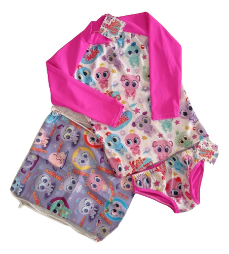 Vestidos De Baño Para Niña Con Tula Talla 6-8