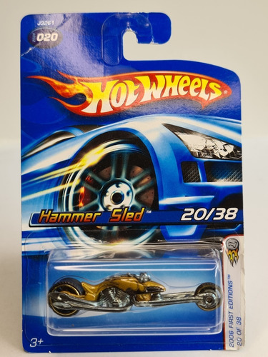 Hot Wheels Hammer Sled First Editions Misrecuerdosmx