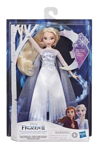 Muñeca Elsa Frozen Ii Con Música Cantante Original / Diverti