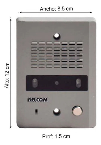 Kit Equipo Video Portero Lcd 7 Belcom Pe-7853 Hand Free