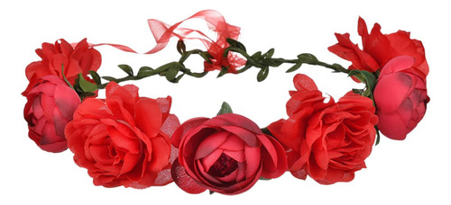 Diadema De Flores Corona De Flores Para El Cabello Diadema