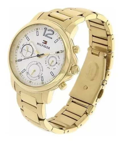 RELOJ TOMMY HILFIGER MUJER ACERO IP DORADO - 1781742