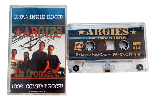 Cassette Argies - La Frontera -  Edición Croata - Música