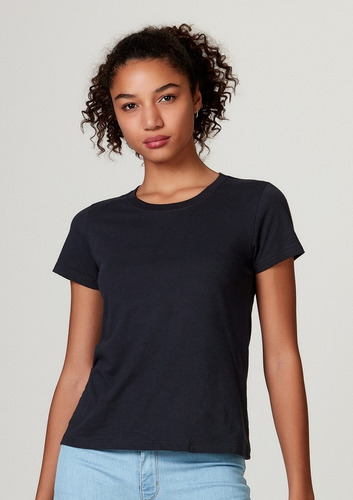 Kit 3 Blusas Femininas Preto Branco Cinza Tamanho P Hering