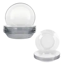 Comprar 6 Pratos Astral Fundo E 6 Pratos Astral Sopa - 12 Unidades
