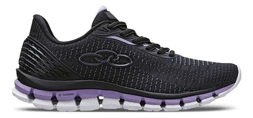 Tênis Olympikus Estilo 2 Preto E Roxo Unissex