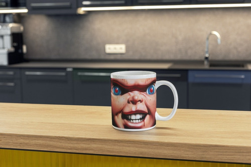 Taza Para Café Chucky Good Guy Cine Terror Face 11 Oz