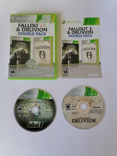 Fallout 3 + Oblivion Xbox 360