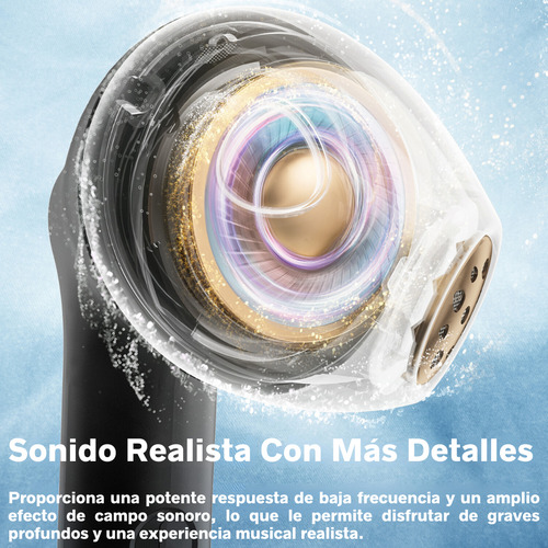 Audífonos Bluetooth Soundpeats Air4 Lite Sonido Hi Res Soporte Del Codec Ldac