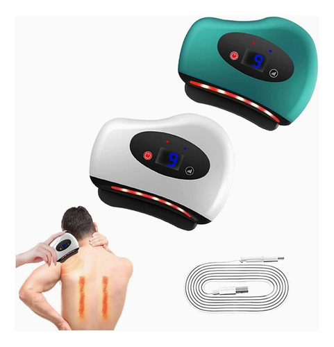 Raspado Gua Sha Térmico Vibración+serum Colágeno A Activa+48