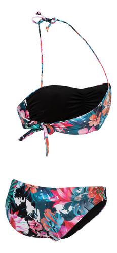 Top De Bikini Arena Bandeau Para Mujer