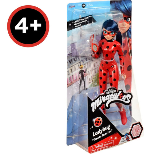Muñeca Articulada Miraculous Ladybug 26 Cm Accesorio Kwami