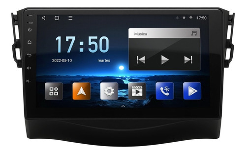 Estereo Rav4 Toyota Carplay Android Auto Gps Usb 2006-2012