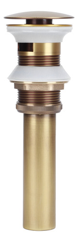 Tapón De Desagüe Desplegable De Latón Para Lavabo De Baño