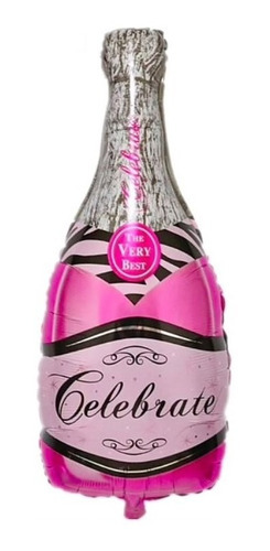 Kit Com 4 Balões De Festa Grandes Metalizados Bebidas Copo