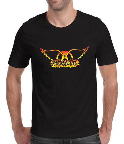 Playera Aerosmith Logo Rock Tallas Xxl Y Xxxl