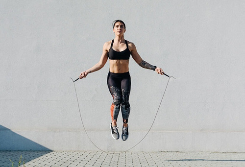 Soga Saltar Regulable Acero Rotor Cardio Box Tecnotips ®