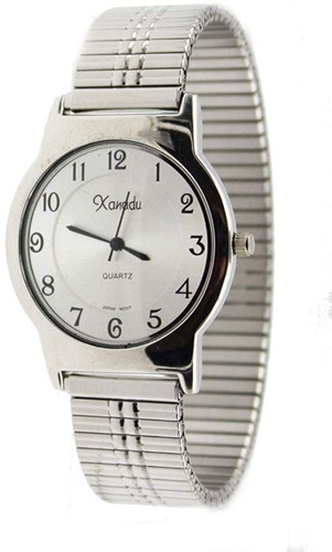 Reloj Hombre Xanadu 2459-q-tim Cuarzo Pulso Plateado Just Wa