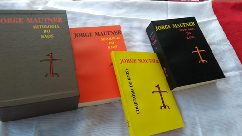 Jorge Mautner Mitologia Do Kaos 3 Volumes Perfeito Oferta