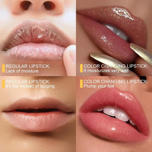 S Batom Que Muda De Cor, Batom Dourado Que Muda De Cor De