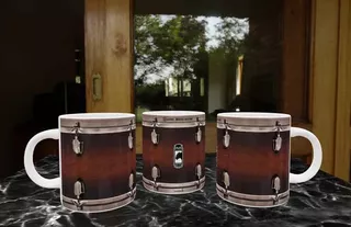 Taza De Ceramica Bateria Mapex Modelo 2