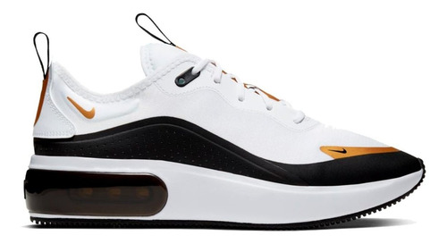 tenis nike blancos con dorado