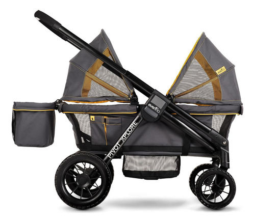 Paquete De Cochecito Para Bebé Todoterreno Evenflo Pivot Xpl