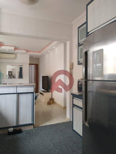 Imagem 23 de 29 de Apartamento Com 1 Dormitório À Venda, 54 M² Por R$ 288.000,00 - Canto Do Forte - Praia Grande/sp - Ap3302