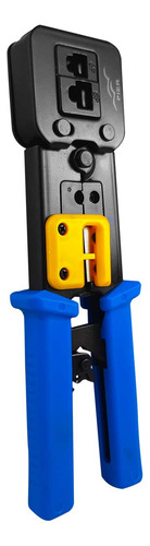 Alicate De Crimpar Ez Crimp + Capas + Conectores Rj45 Cat5e
