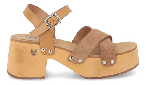 Sandalia Camel  35263