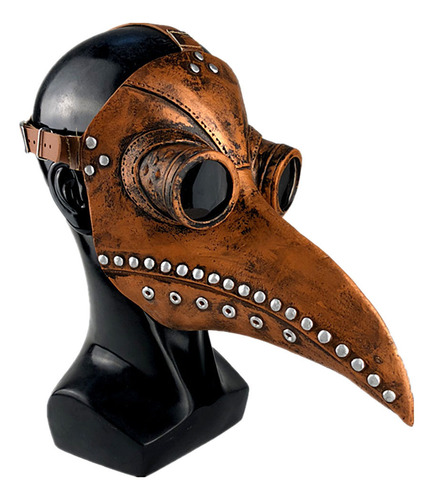 Máscara Plague Doctor Para Pájaros, Nariz Larga, Pico, Estil