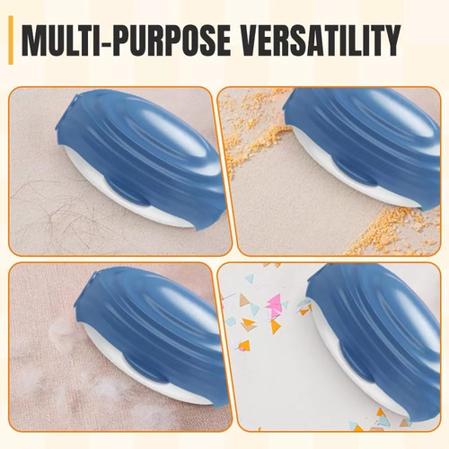 Rodillo Quitapelusas Manual Lavable-reutilizable De 3 Piezas