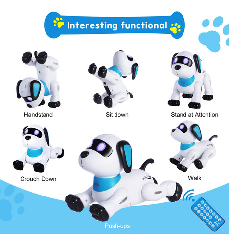 Perro Robot De Juguete Con Control Remoto