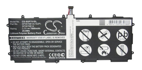 Bateria Compatible Samsung Galaxy Tab P7500 P5100 Gt-p5110